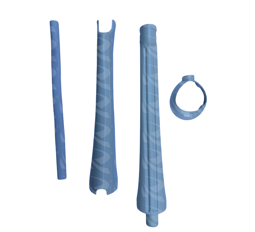 SHOWER EXTENSION ARM HAND