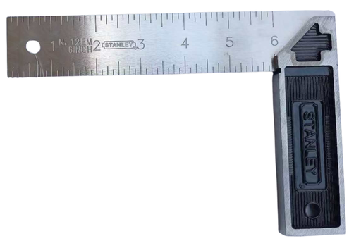[004402] STAN PROFESSIONAL TRY SQUARE (6” (E-46530))