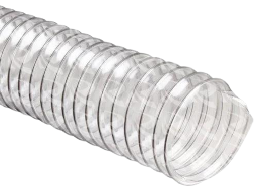 [004424] PVC CLEAR SPRING HOSE WIRE (1/2X30M)