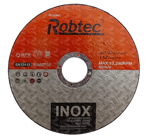 [004461] ROBTEC INOX METAL CUTTING