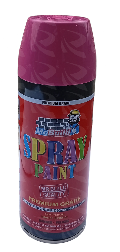 SPRAY PAINT PEACH RED