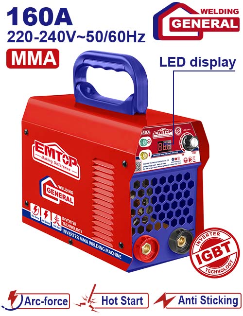 EWDEM16501 WELDING MACHINE 160A
