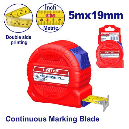 [004497] EMTP3519 STEEL MEASURING TAPE 5