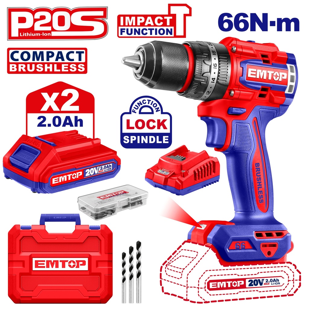 ECIDL20668 BRUSHLESS DRILL