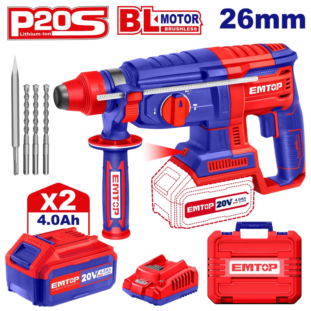 ELRH202287 CORDLESS ROTARY HAMM