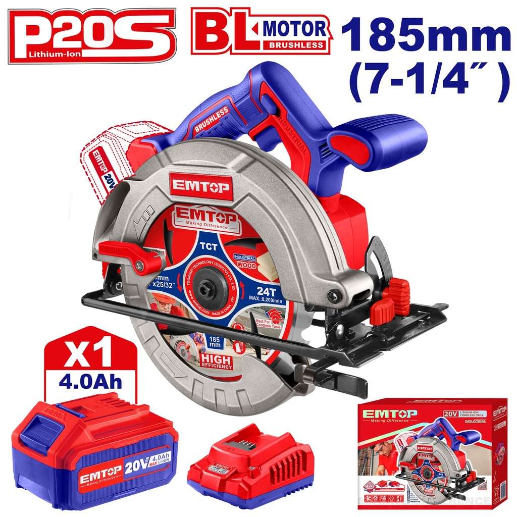 ELCS18511 CORDLESS CIRCULAR SAW