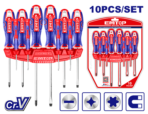 [004524] ESST1002 SCREWDRIVER SET
