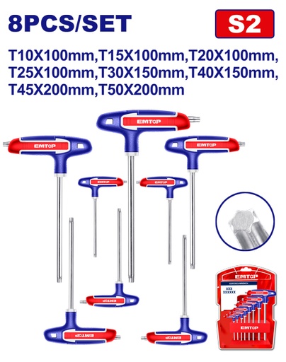 [004531] ETHW6063 T HANDLE TORX WRENCH