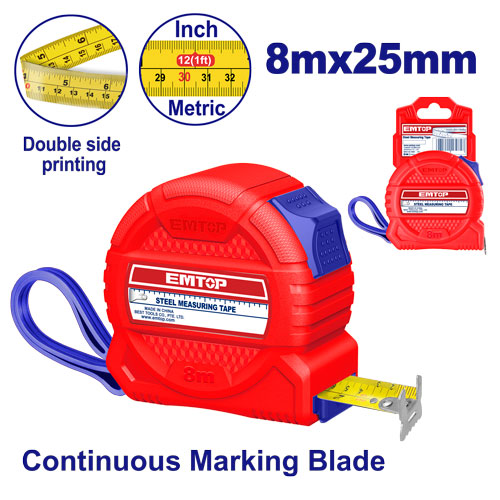 [004535] EMTP3825 STEEL MEASURING TAPE 7