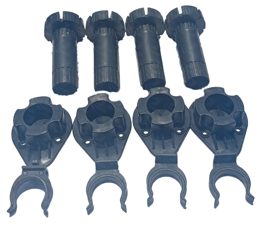 ADJUSTABLE LEG BLACK PLASTIC