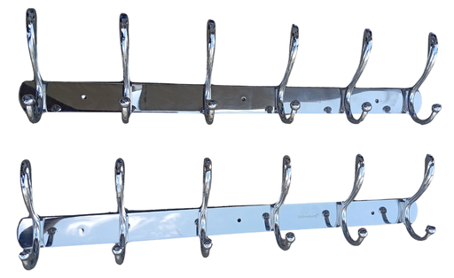 [004587] COAT HOOKS SCHNEEBERG (6 HOOK S)