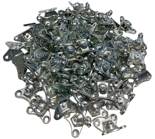 [004596] BUTTERFLY CORNER BRACKET CHROME