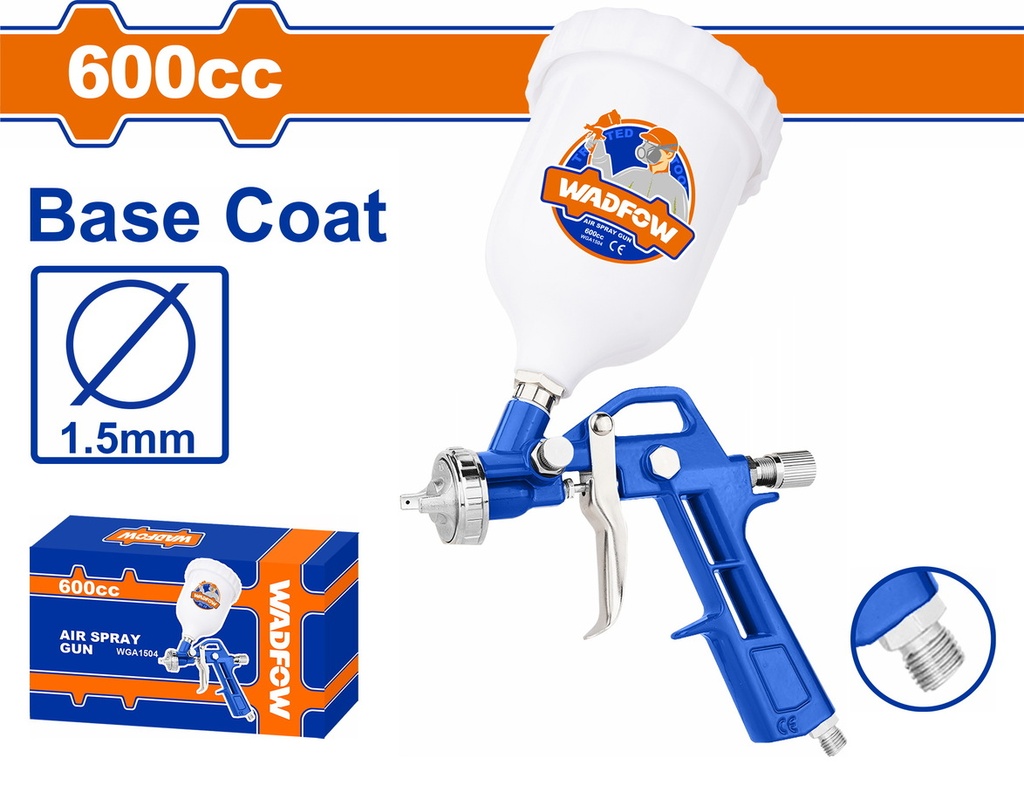 WGA1504 AIR SPRAY GUN 600CC B C