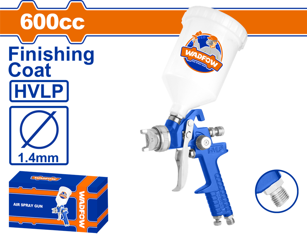 WGA1506 AIR SPRAY GUN 600CC F C