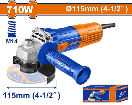 [004644] WAG15761 ANGLE GRINDER 4P5 INCH