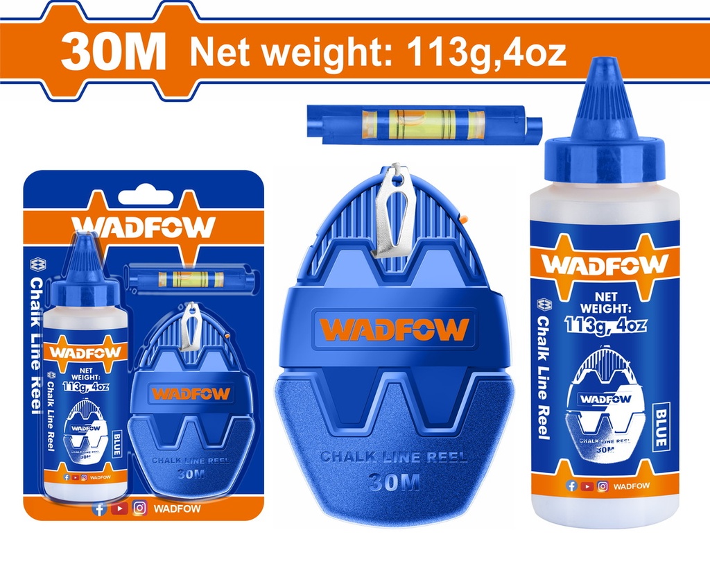 WHX1630 CHALK LINE REEL WADFOW