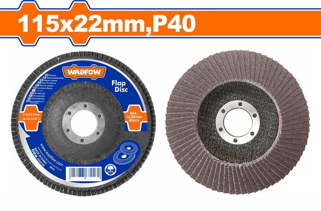 WYL1301 FLAP DISC P40 WADFOW