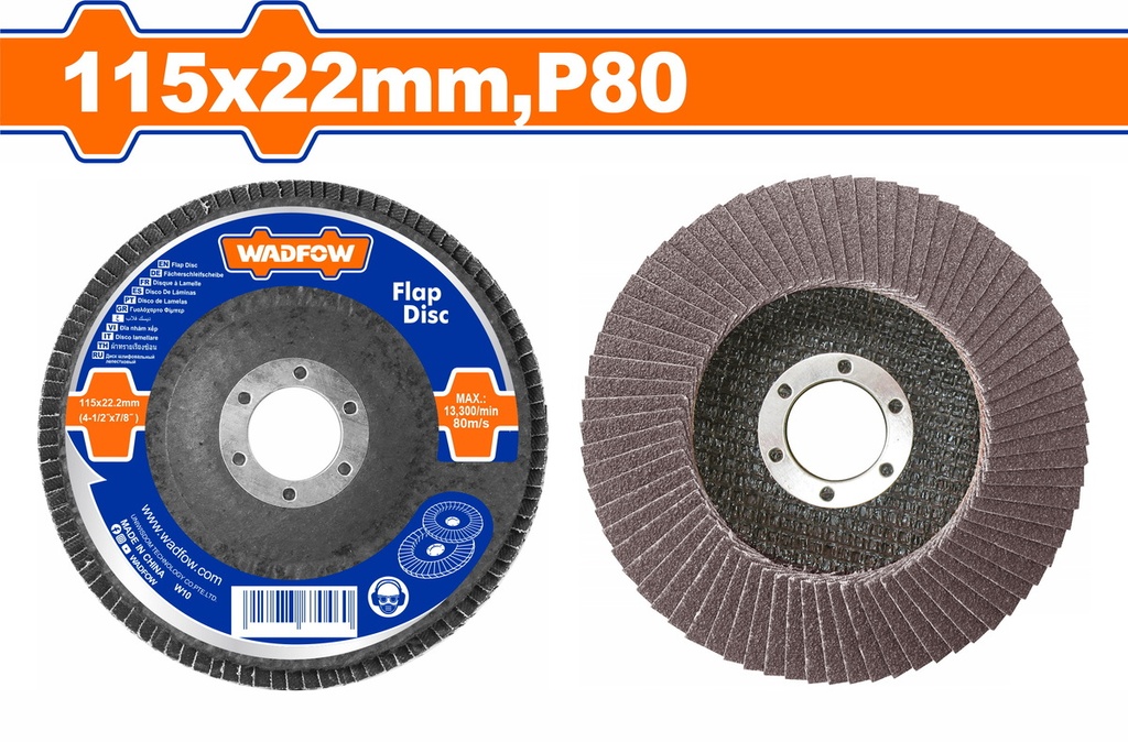 WYL1303 FLAP DISC P80 WADFOW