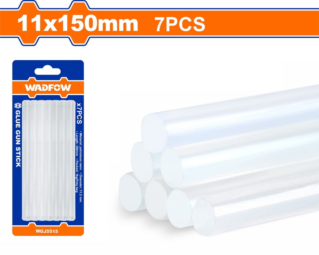 WGJ5515 GLUE GUN STICK 150MM WADFOW