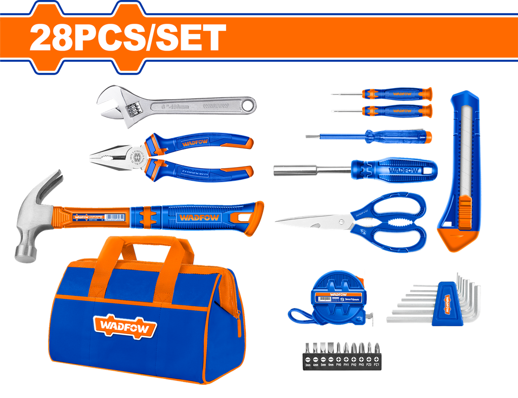 WHS1M28 HAND TOOLS 28 PC SET