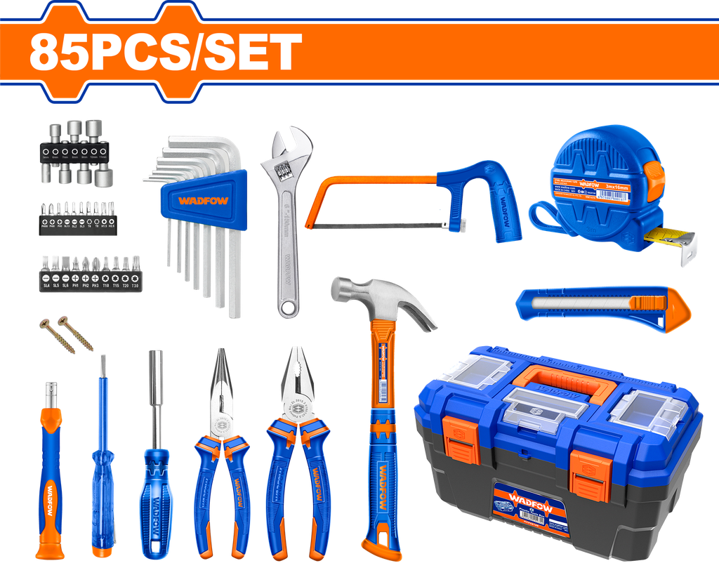 WHS3B85 HAND TOOLS 85 PC SET