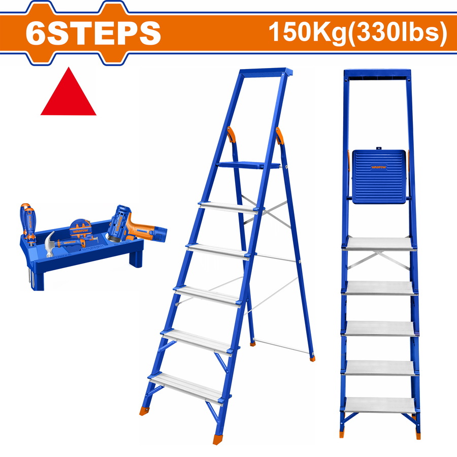 WLD1H06 LADDER HOUSEHOLD 6 STEP