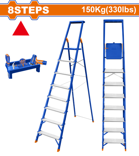 [004737] WLD1H08 LADDER HOUSEHOLD 8 STEP
