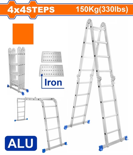 [004739] WLD7H44 LADDER MULTIPURPOSE 4X4