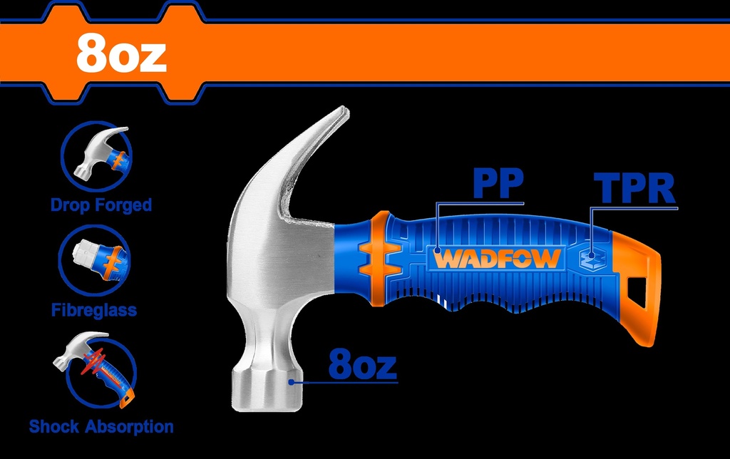 WHM33D8 MINI CLAW HAMMER WADFOW