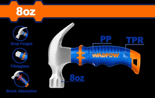 [004751] WHM33D8 MINI CLAW HAMMER WADFOW