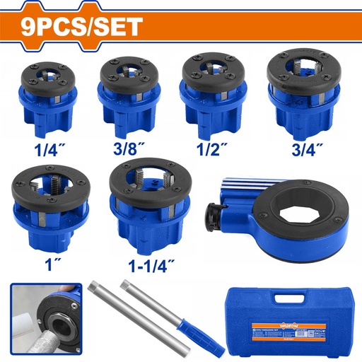 [004761] WJK1D61 PIPE THREADING SET WADFOW