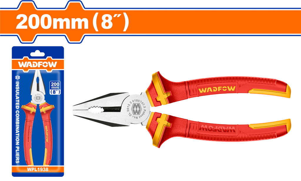 WPL1938 PLIERS INSULATED 8 INCH HD