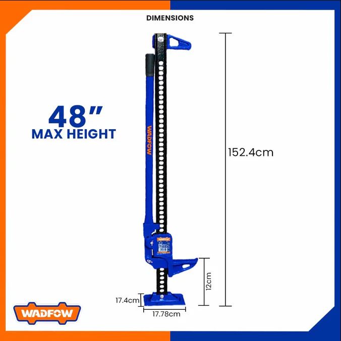WHJ8A48 RATCHETING OFF ROAD JACK