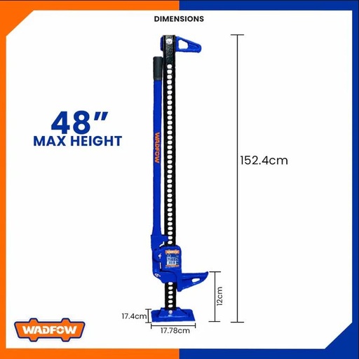 [004771] WHJ8A48 RATCHETING OFF ROAD JACK