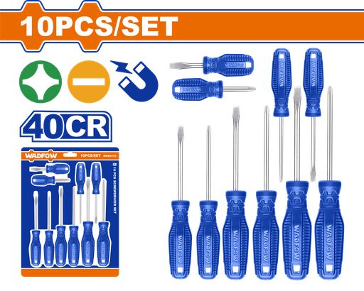 [004786] WSS2410 SCREWDRIVER 10 PC BIT SET