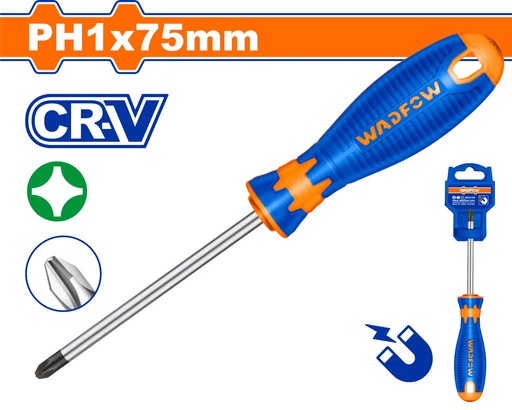 [004794] WSD2213 SCREWDRIVER PHILIPS PH1 X75