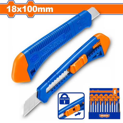 [004818] WSK2913 SNAP OFF BLADE KNIFE 100MM