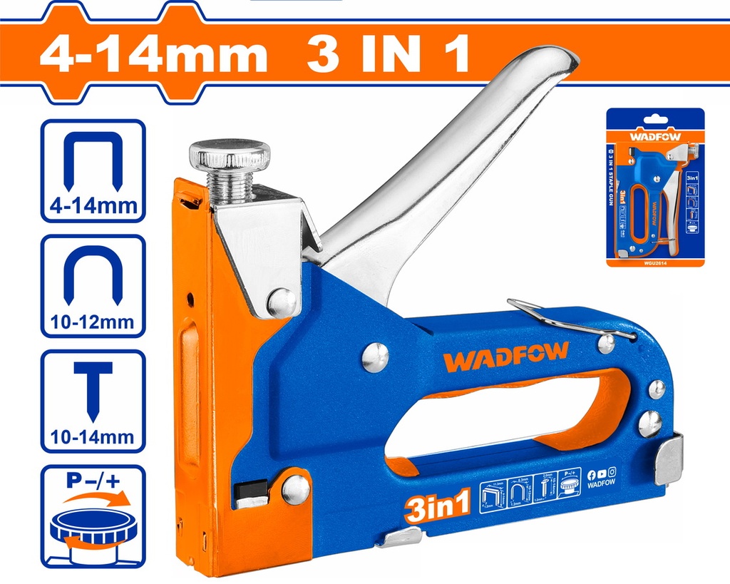 WGU2614 STAPLE GUN 3 IN 1 WADFOW