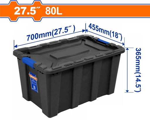 [004835] WTB3380 STORAGE CONTAINER 80L