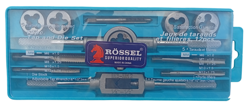 [004892] TAP AND DIE SET 12PC