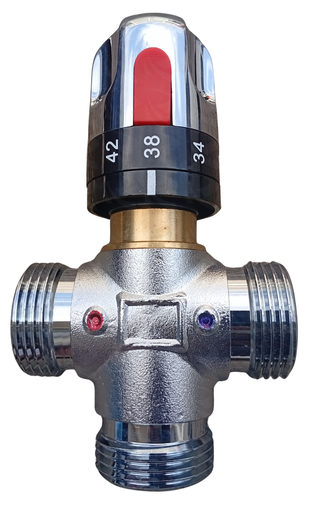[004897] THERMOSTATIC VALVE 9867 1 INCH