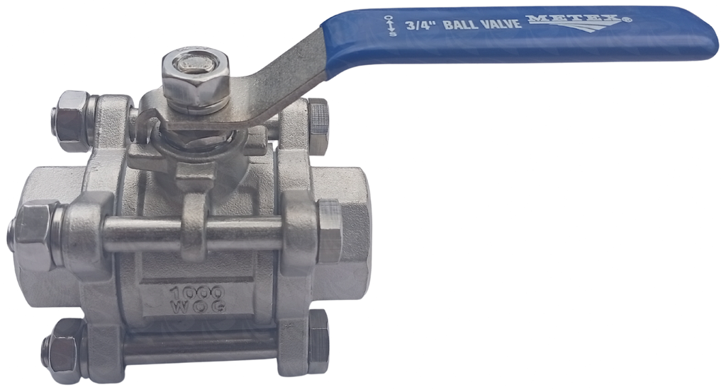 BALL VALVE SS304 3P4 INCH