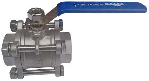 [004903] BALL VALVE SS304 1P25 INCH