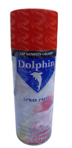 [005095] SPRAY PAINT DOLPHIN ORANGE