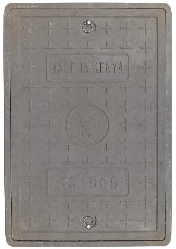 MANHOLE COVER FIBER 18X24 AURIC