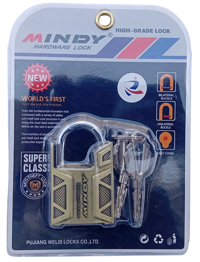 [005196] MINDY PADLOCK HALF SHACKLE 40 N