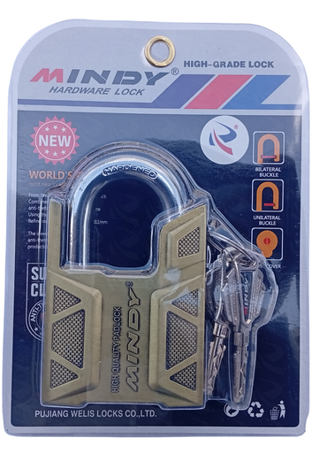 [005198] MINDY PADLOCK HALF SHACKLE 60 N