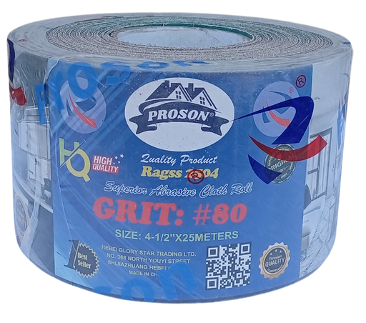 [005237] SANDING CLOTH PROSON (P80)