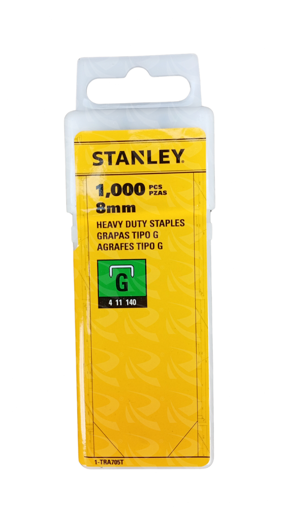 STANLEY STAPLER PINS HD 8MM G