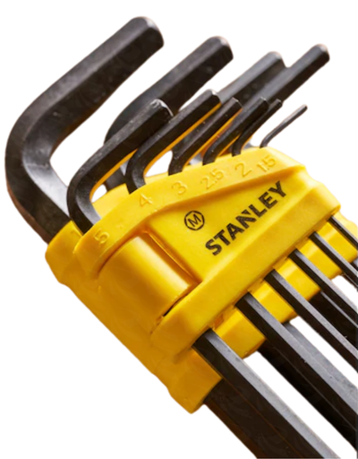 [005263] STANLEY 10PC HEX KEY SET